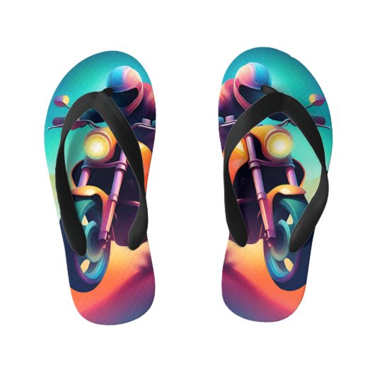 fiets kinder teenslippers (Voetbed)
