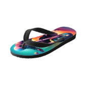 fiets kinder teenslippers (Schuin)
