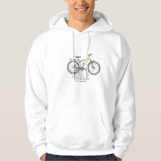 Fiets logo ontwerp op t-shirt
