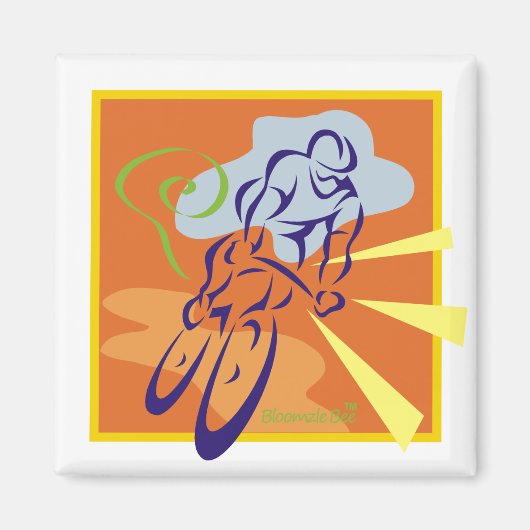 fiets magneet (Voorkant)