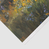  Fiets met Bloemen Art Decoupage Tissuepapier (Detail)