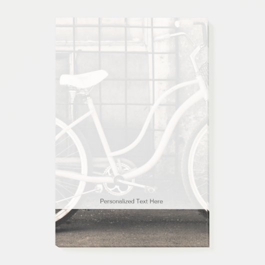  fiets met mandje post-it® notes (Voorkant)