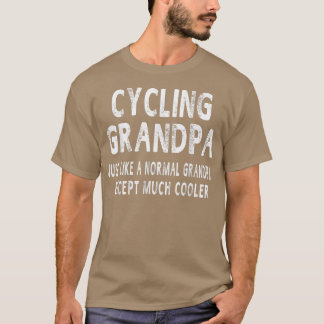 Fiets opa Vaderdag Cadeaus Opa Heren  T-shirt