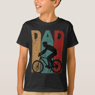 Fiets Papa Fietsen Fietser Papa Vaderdag Gif T-shirt