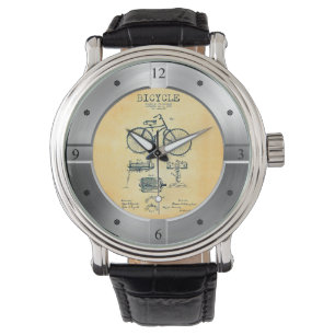 Fiets Patent 444258 ~ P.W. Tillinghast ~ Horloge