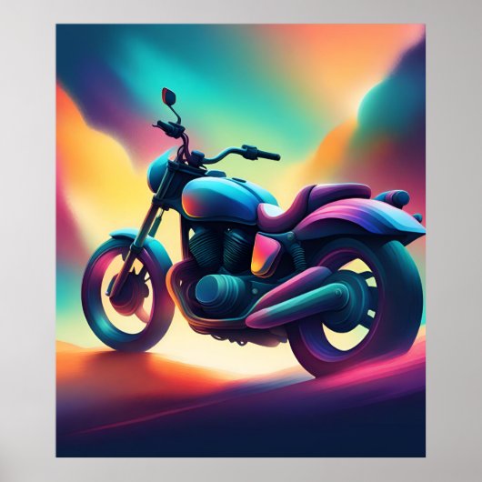 fiets poster (Voorkant)