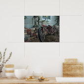  fiets poster (Keuken)