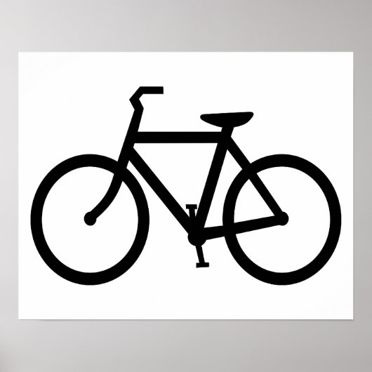 fiets poster (Voorkant)