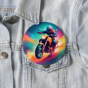 fiets ronde button 4,0 cm
