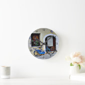 fiets ronde klok (Huis)