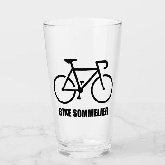 Fiets Sommelier Glas (Voorkant)