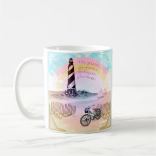 Fiets Stormy Lighthouse Koffiemok