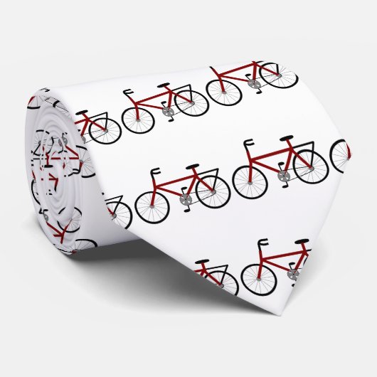 fiets stropdas (Opgerold)