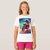 fiets t-shirt (Voorkant volledig)