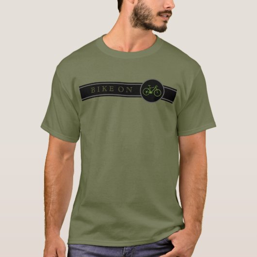fiets t-shirt (Voorkant)
