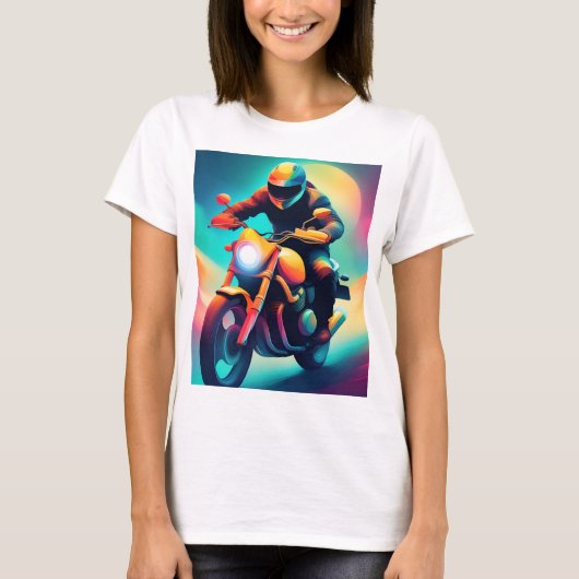 fiets t-shirt (Voorkant)