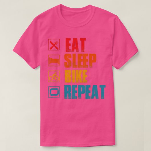 fiets t-shirt (Design voorkant)