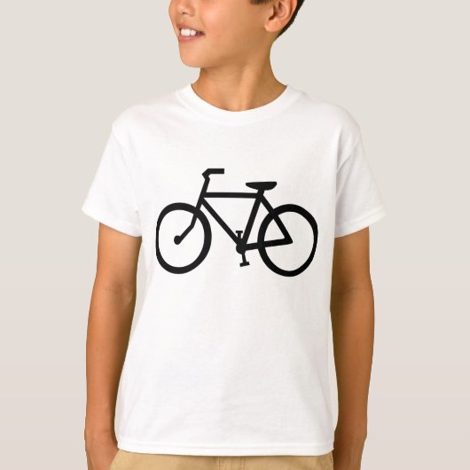 fiets t-shirt (Voorkant)