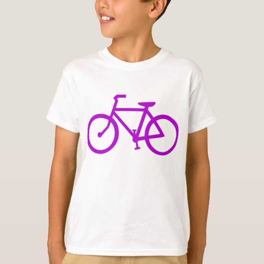 fiets t-shirt (Voorkant)