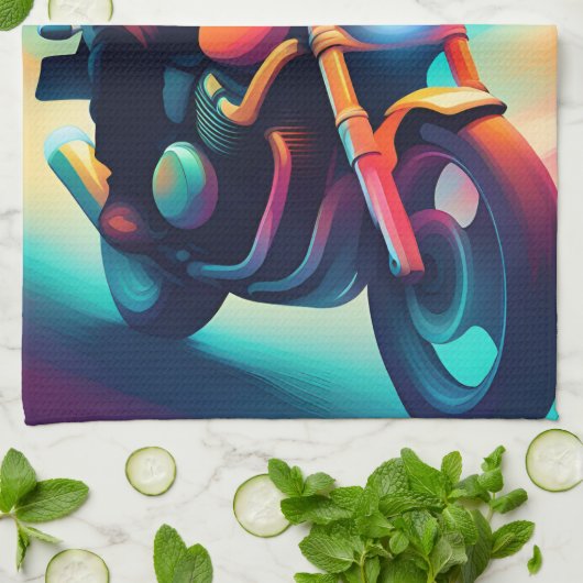 fiets theedoek (Gevouwen)