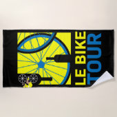 Fiets Touring Art Strandlaken (Voorkant)