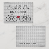  fiets trouwplaats kaarten plaatskaartje (Voorkant / Achterkant)