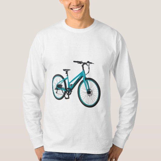 Fiets van de Mannen T-shirt (Voorkant)