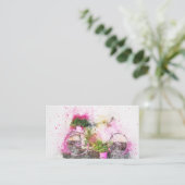 fiets visitekaartje (Staand voorkant)