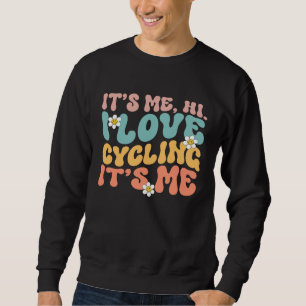 Fiets Vrouwen Meisjes Liefhebben Fiets Wielrenner Trui