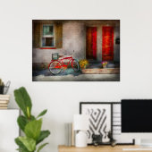 Fiets - Welkom, deuren open Poster (Thuiskantoor)