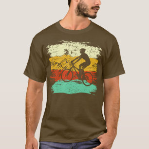 Fiets Wielrennen Retro T-shirt