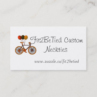 Fietsballonnen Visitekaartje