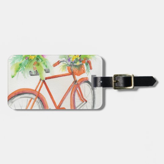 Fietsbloembak Bagagelabel (Voorkant horizontaal)