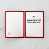 fietscapriolen feestdagen kaart (Binnen)