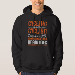 Fietscyclus - Dromen met deadlines fietsen Hoodie