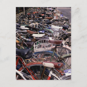 Fietscyclus fietsen Venetië Italië Briefkaart