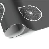 Fietscyclus voor fietsen met fietsen cadeaupapier (Rol Hoek)