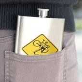 Fietscylockruis Road Sign Flacon (Voorbeeld)