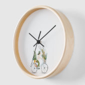 Fietsdame Klok (Hoek)