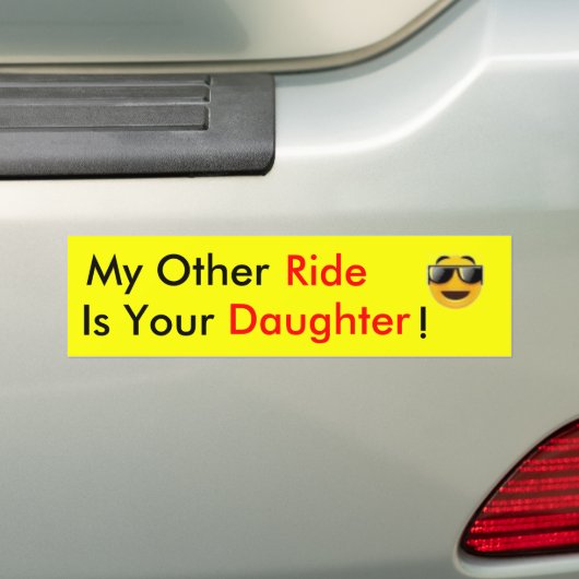 fietsdochters. bumpersticker (Op auto)