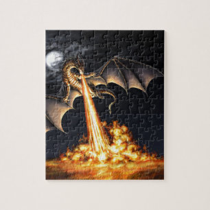 Fietsdraak Legpuzzel