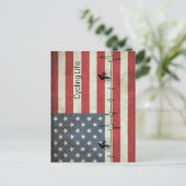 Fietsduur, banden en strips feestdagenkaart (Staand voorkant)