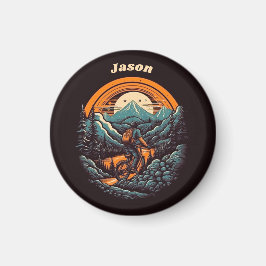 Fietsduur, retro aanpasbaar magneet