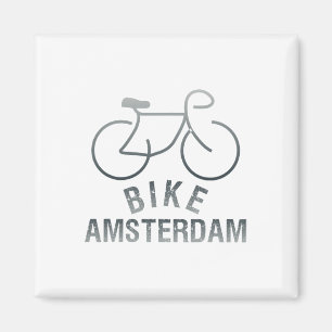 Fietsen Amsterdam Nederland Grafisch _1 Magneet