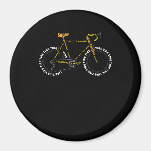 Fietsen    AnatomieCute cycli zijn levenslange cad Magneet
