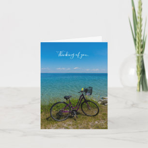 Fietsen bij Mackinac denken aan je Kaart