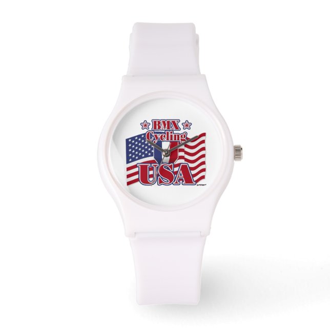 Fietsen BMX USA Horloge (Voorkant)