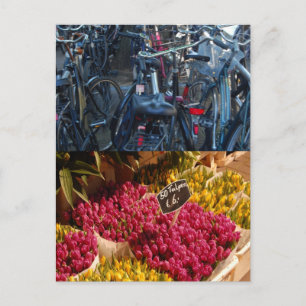 Fietsen Briefkaart
