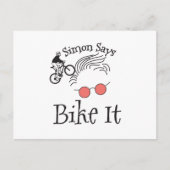 Fietsen Briefkaart (Voorkant)