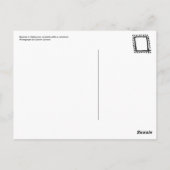 fietsen briefkaart (Achterkant)